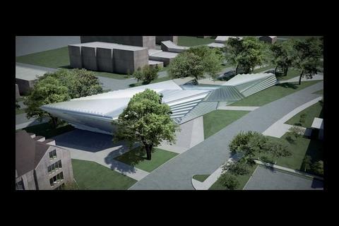 Zaha Hadid's Eli and Edythe Broad Art Museum design